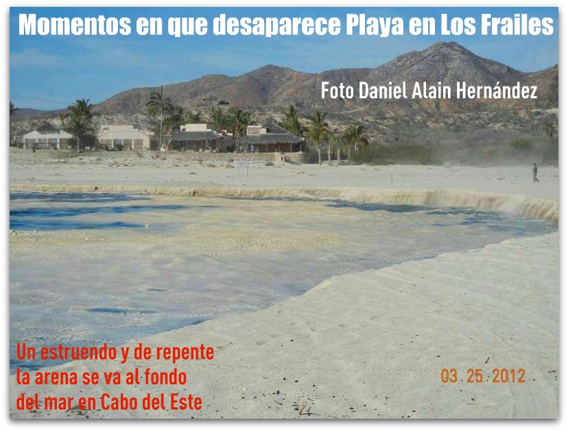 Se hunde playa en Baja California Sur 2-momentos-en-que-desaparece-playa-los-frailes