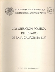 A CONSTITUCION POLITICA SUDCALIFORNIANA
